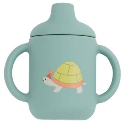Set vaisselle en silicone Trois Petits Lapins