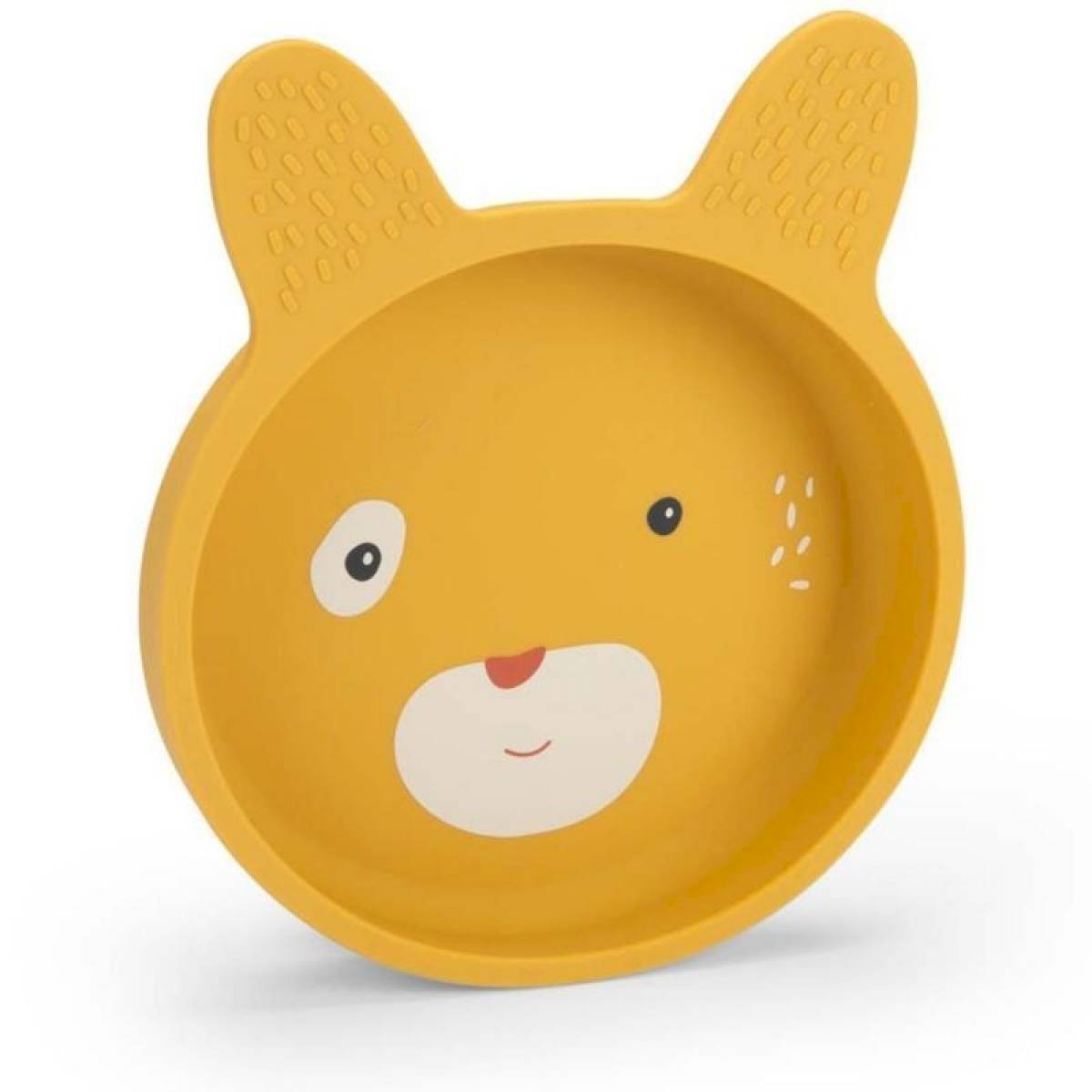 Set vaisselle en silicone Trois Petits Lapins