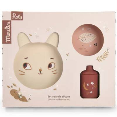 Set vaisselle en silicone Après la pluie