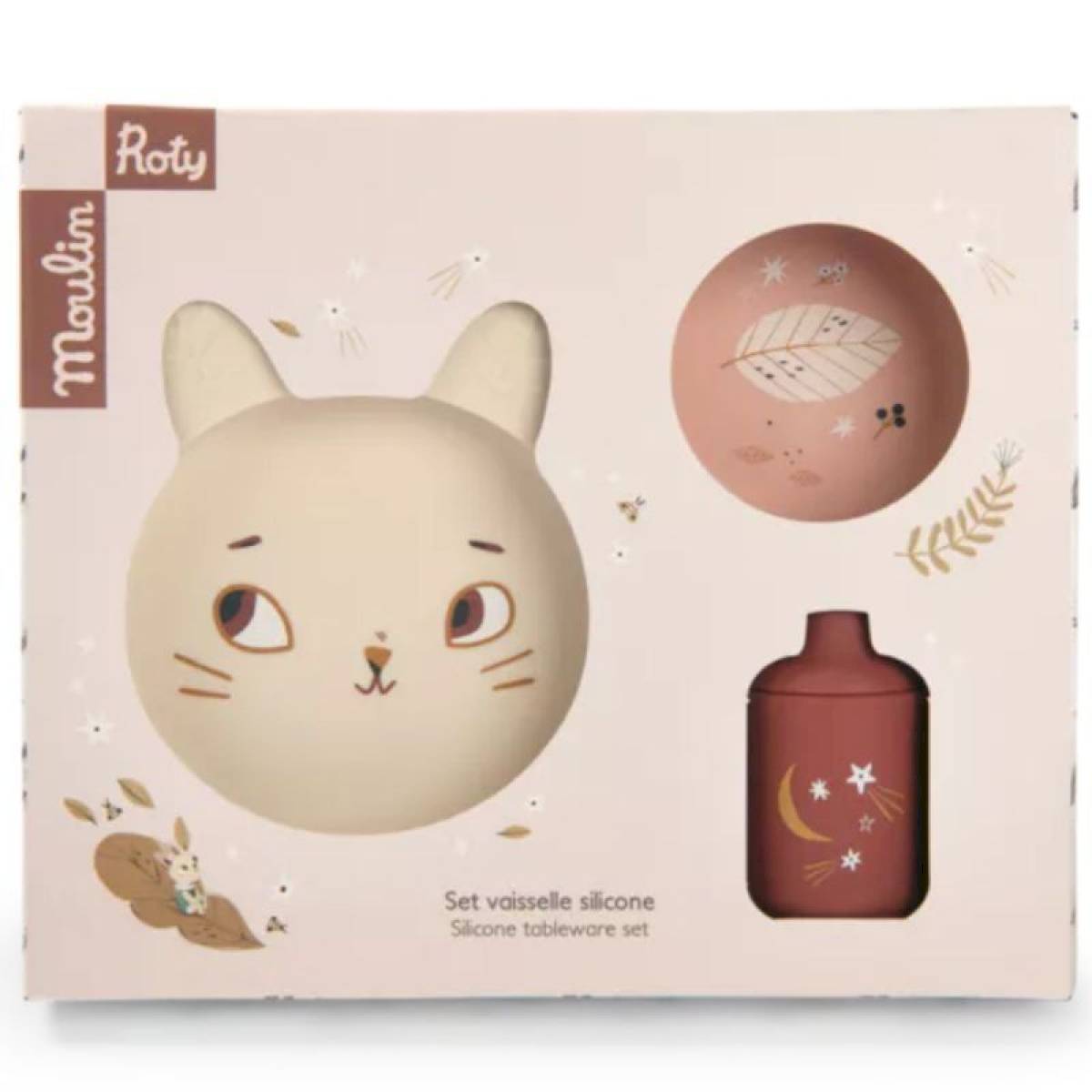 Set vaisselle en silicone Après la pluie