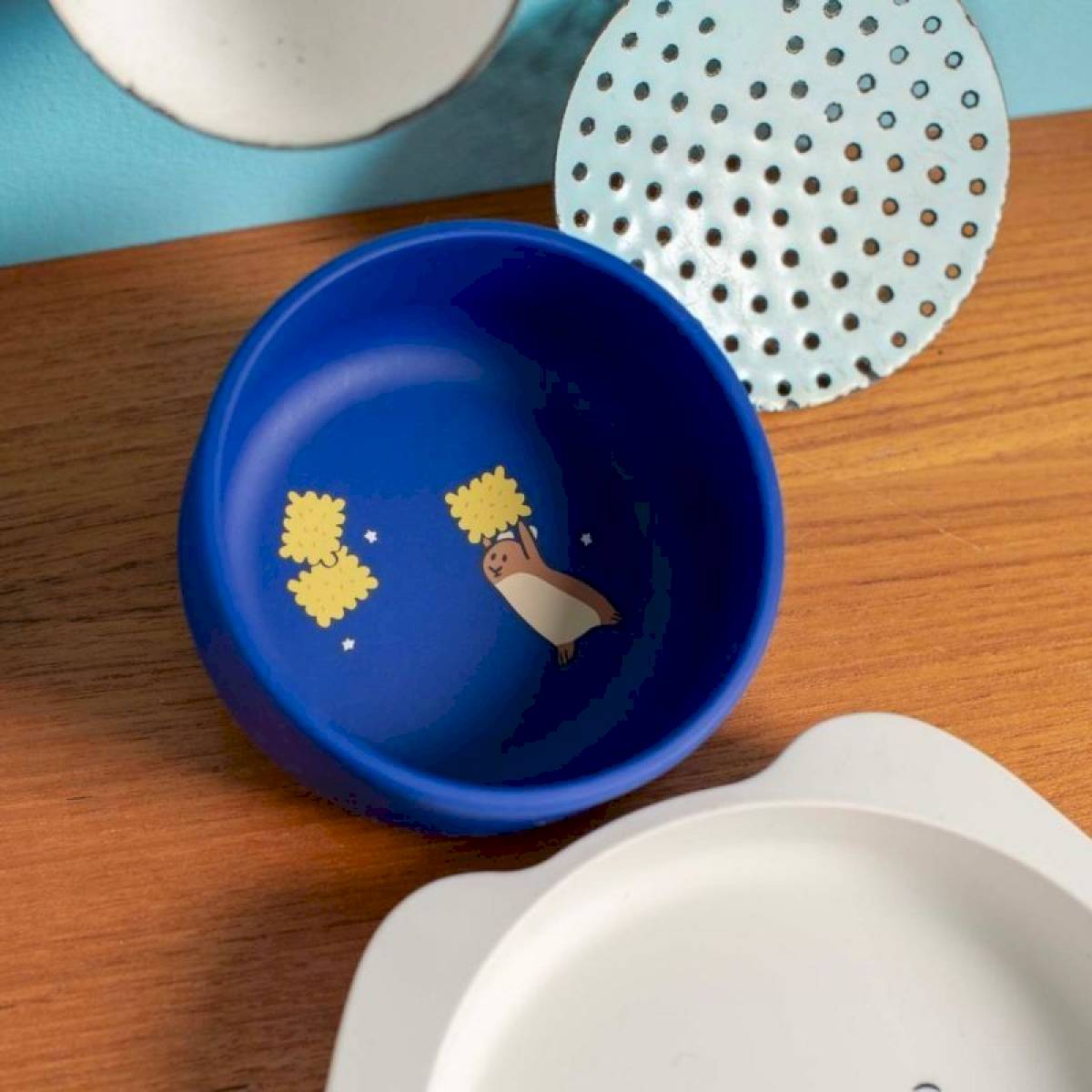 Set vaisselle en silicone Après la pluie(dupliqué)