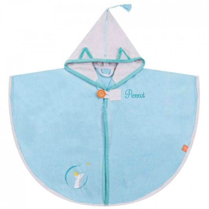 Cape de bain Renard bleu