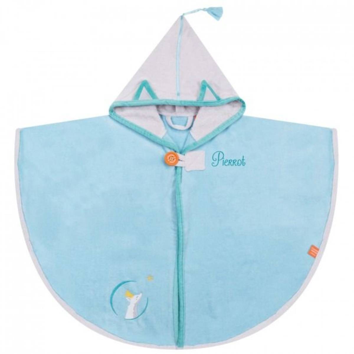 Cape de bain Renard bleu