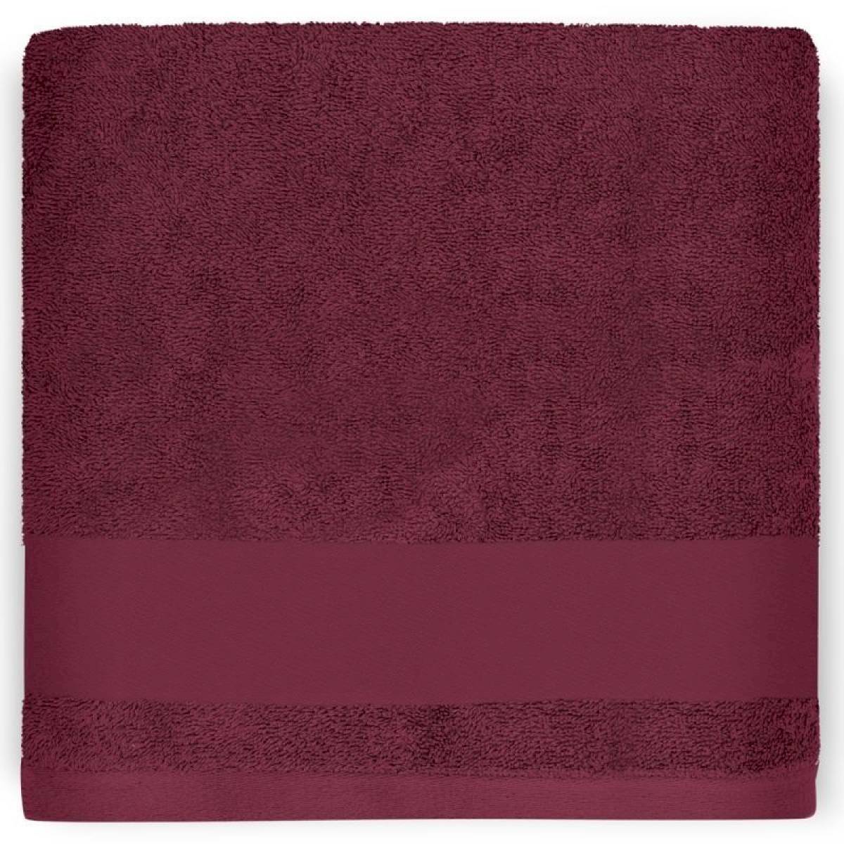 Serviette de bain Souris framboise 70x140cm
