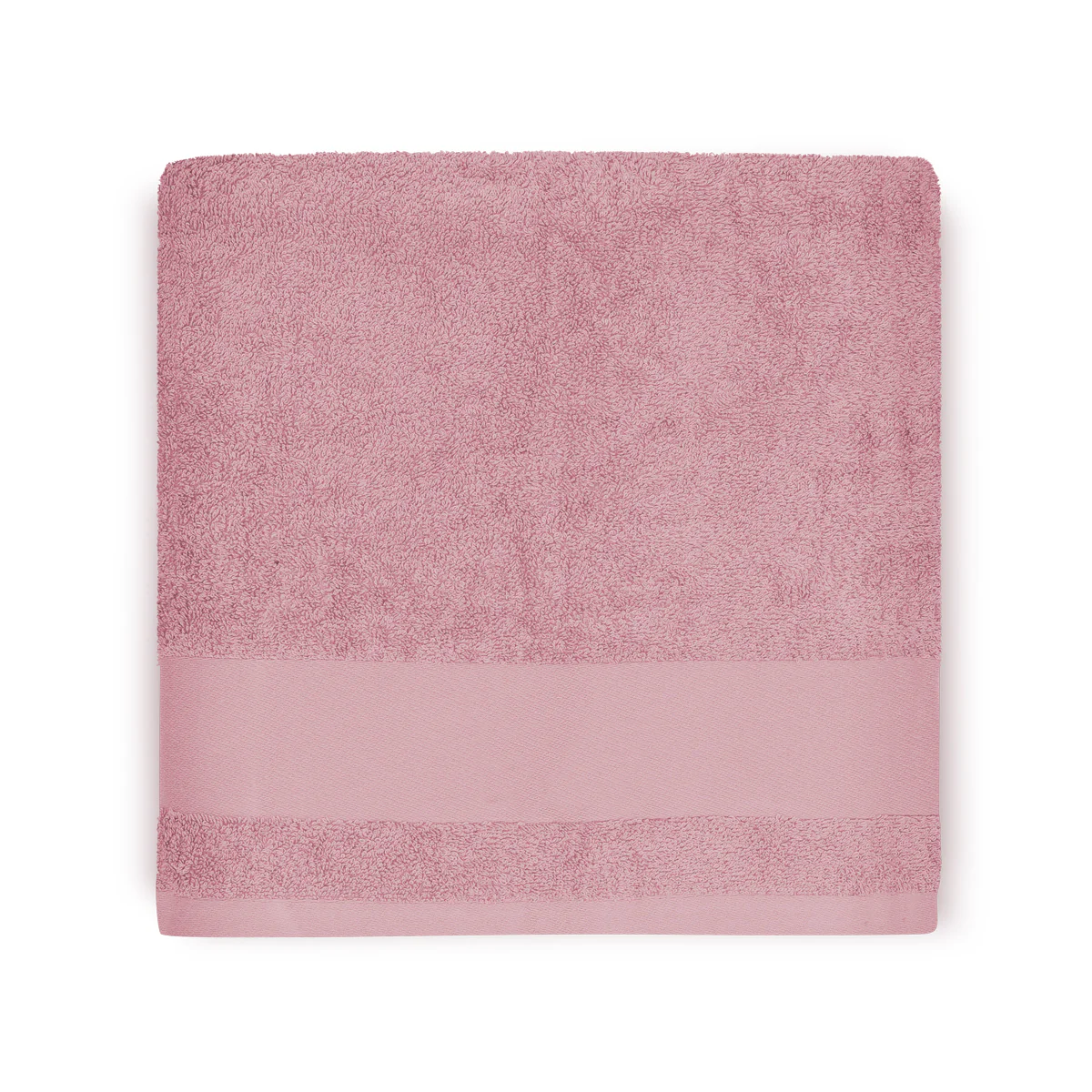 Serviette de bain Cygne vieux rose 70x140cm