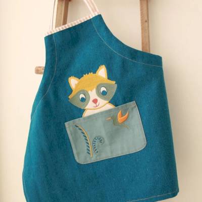 Tablier pour enfant - Raton laveur