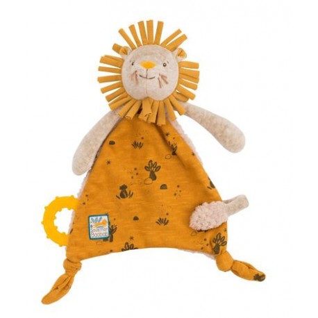 Doudou attache tétine Lion sous mon baobab