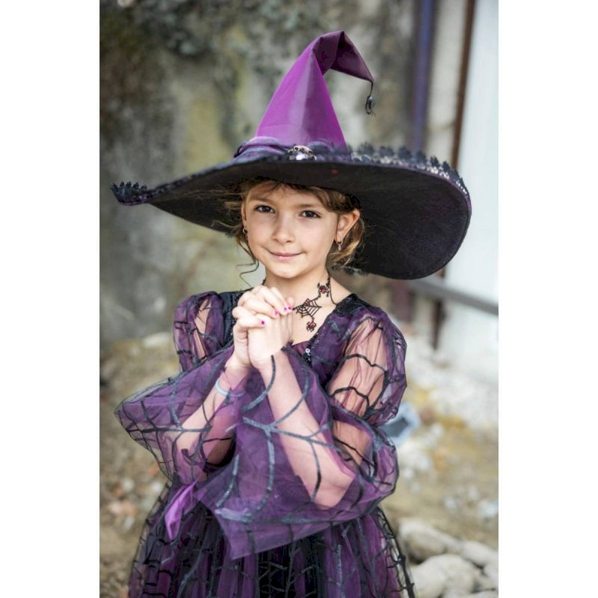 Déguisement Améthiste la sorcière 3-4 ans