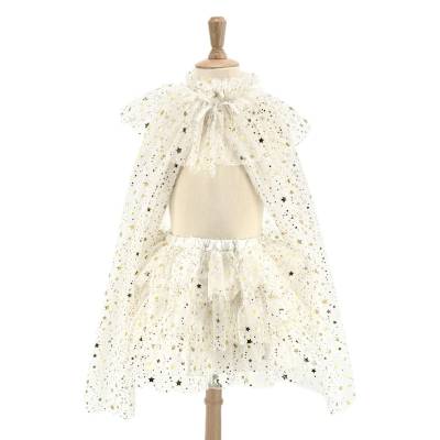 Ensemble cape et jupe Loane ivoire