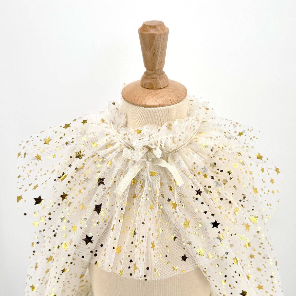 Ensemble cape et jupe Loane ivoire