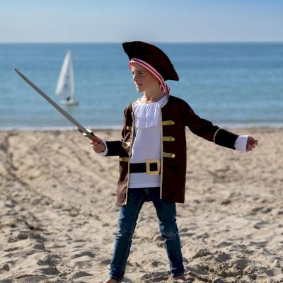 Déguisement de pirate Captain Kidd 5-7 ans