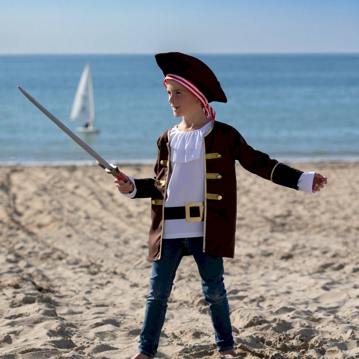 Déguisement de pirate Captain Kidd 5-7 ans(dupliqué)