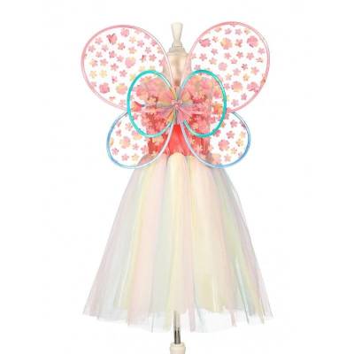 Déguisement de fée Flora avec ailes 3-4 ans Déguisement de fée Flora avec ailes 3-4 ans