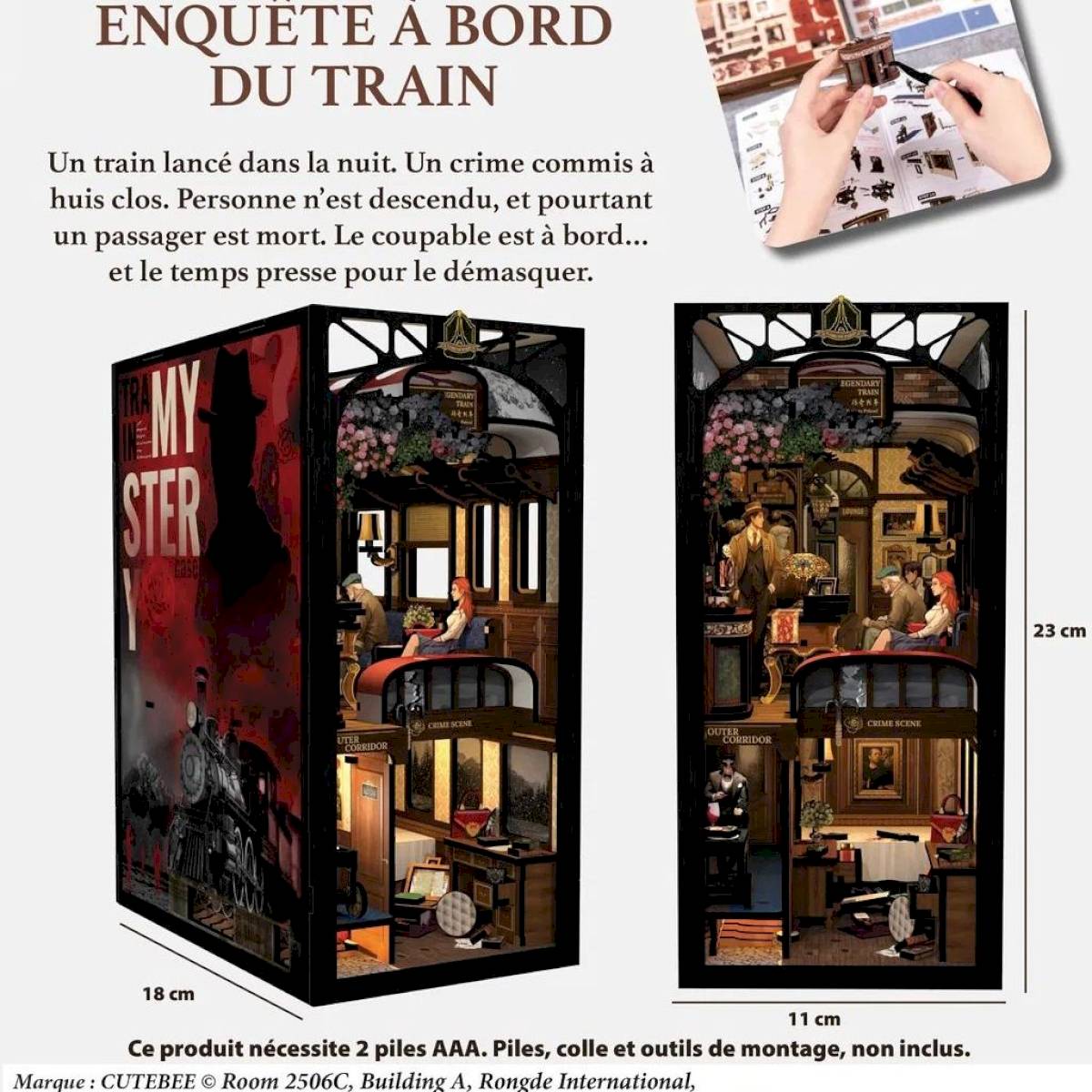 Booknook - Enquête à bord du train