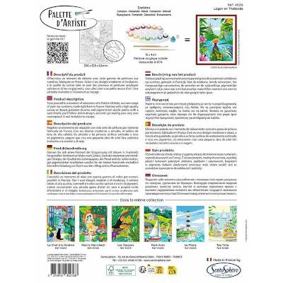 Peinture au numéro - Palette d'artiste - Lagon en Thaïlande Peinture au numéro - Palette d'artiste - Lagon en Thaïlande