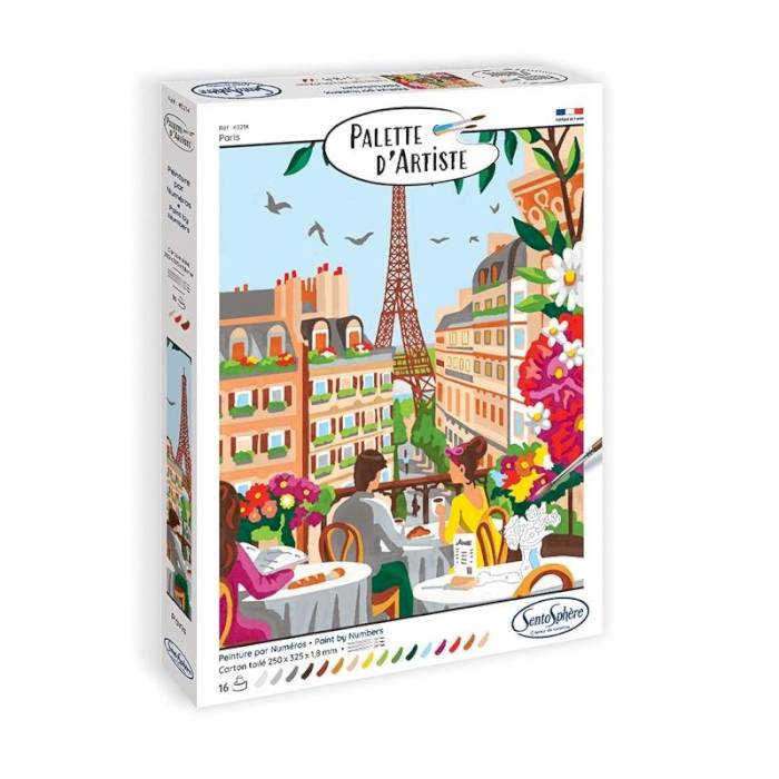 Peinture au numéro - Palette d'artiste - Paris Peinture au numéro - Palette d'artiste - Paris