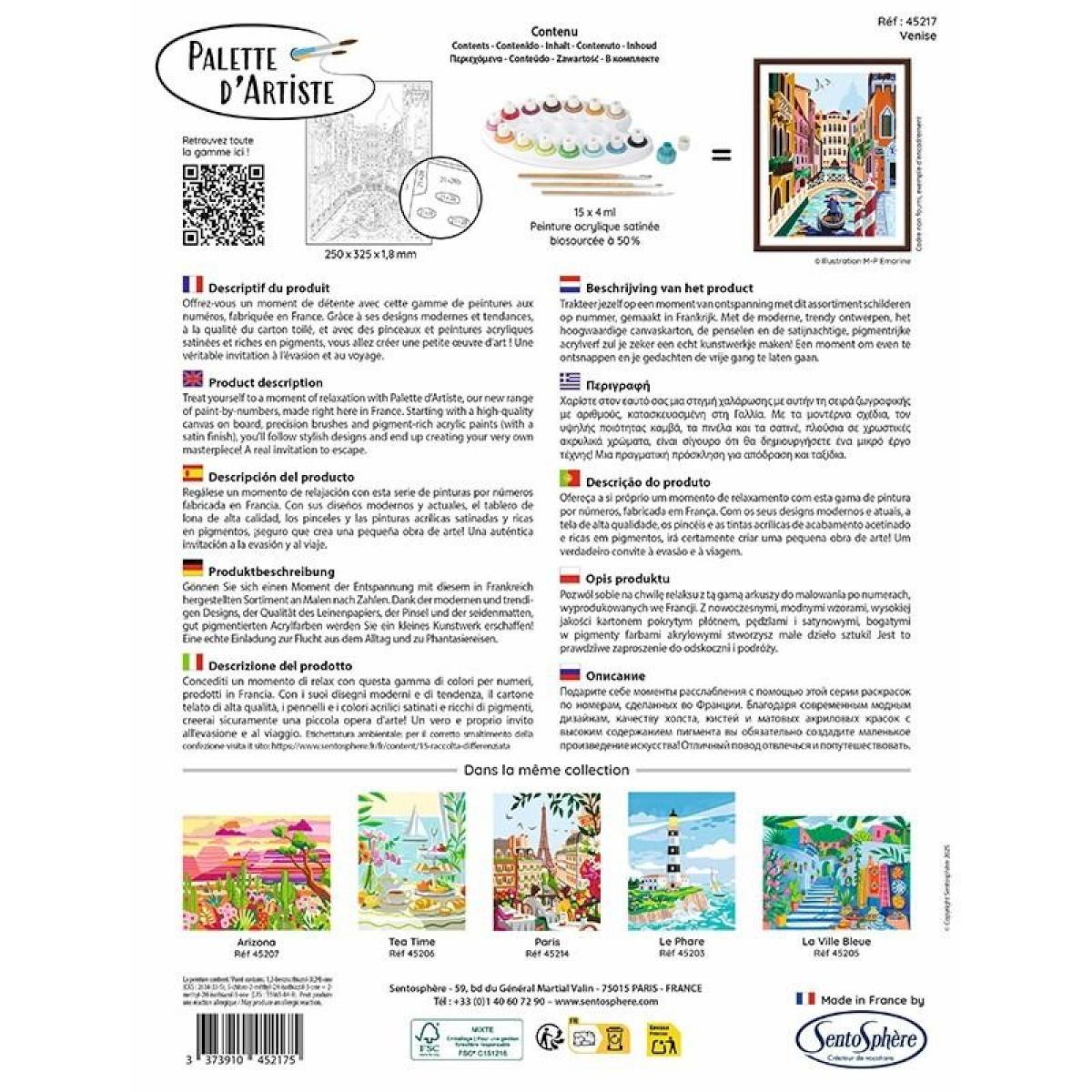 Peinture au numéro - Palette d'artiste - Paris(dupliqué) Peinture au numéro - Palette d'artiste - Paris(dupliqué)