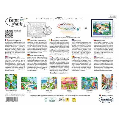 Peinture au numéro - Palette d'artiste - La Provence Peinture au numéro - Palette d'artiste - La Provence