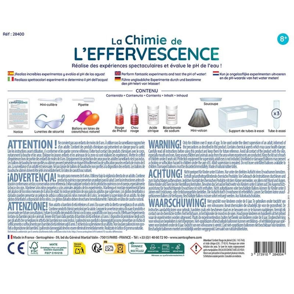 La chimie de l'effervescence La chimie de l'effervescence