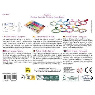 Coffret macramé Bracelets perles et fleurs(dupliqué)