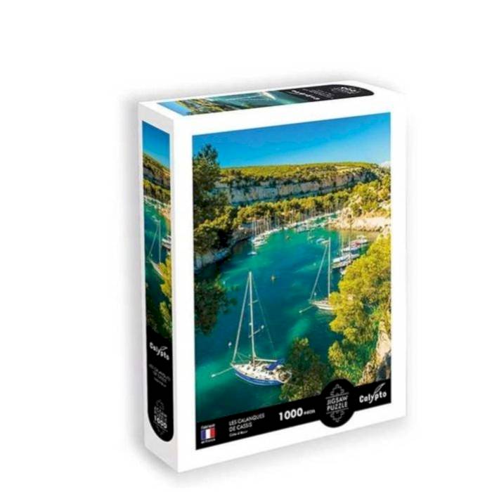 Puzzle 1000 pièces - Les calanques de Cassis Puzzle 1000 pièces - Les calanques de Cassis