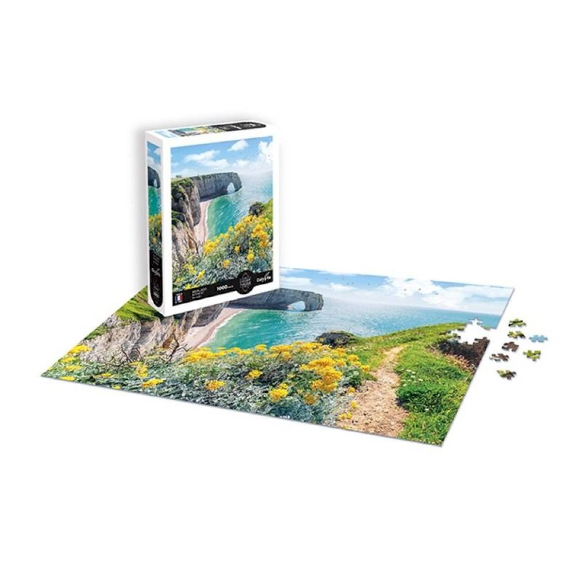 Puzzle 1000 pièces - Les falaises d'Etretat