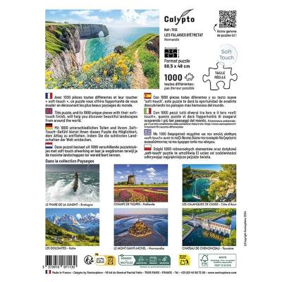 Puzzle 1000 pièces - Les falaises d'Etretat