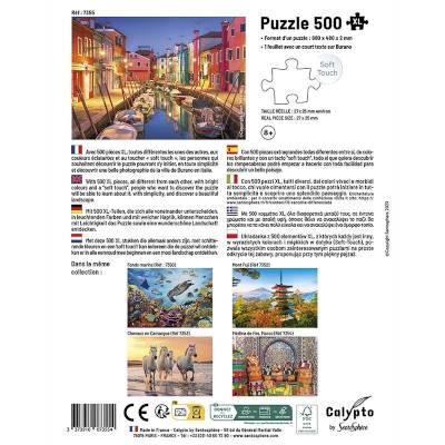 Puzzle 500 pièces XL - Burano (Italie) Puzzle 500 pièces XL - Burano (Italie)