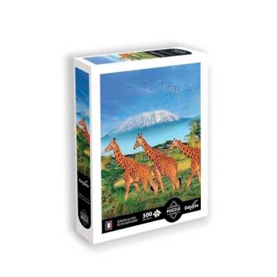 Puzzle 500 pièces XL - Girafes