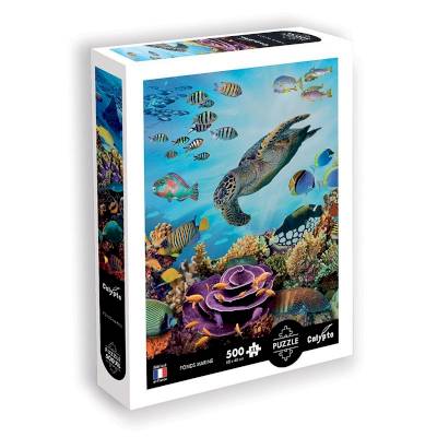Puzzle 500 pièces XL - Fonds marins