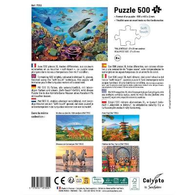 Puzzle 500 pièces XL - Fonds marins Puzzle 500 pièces XL - Fonds marins