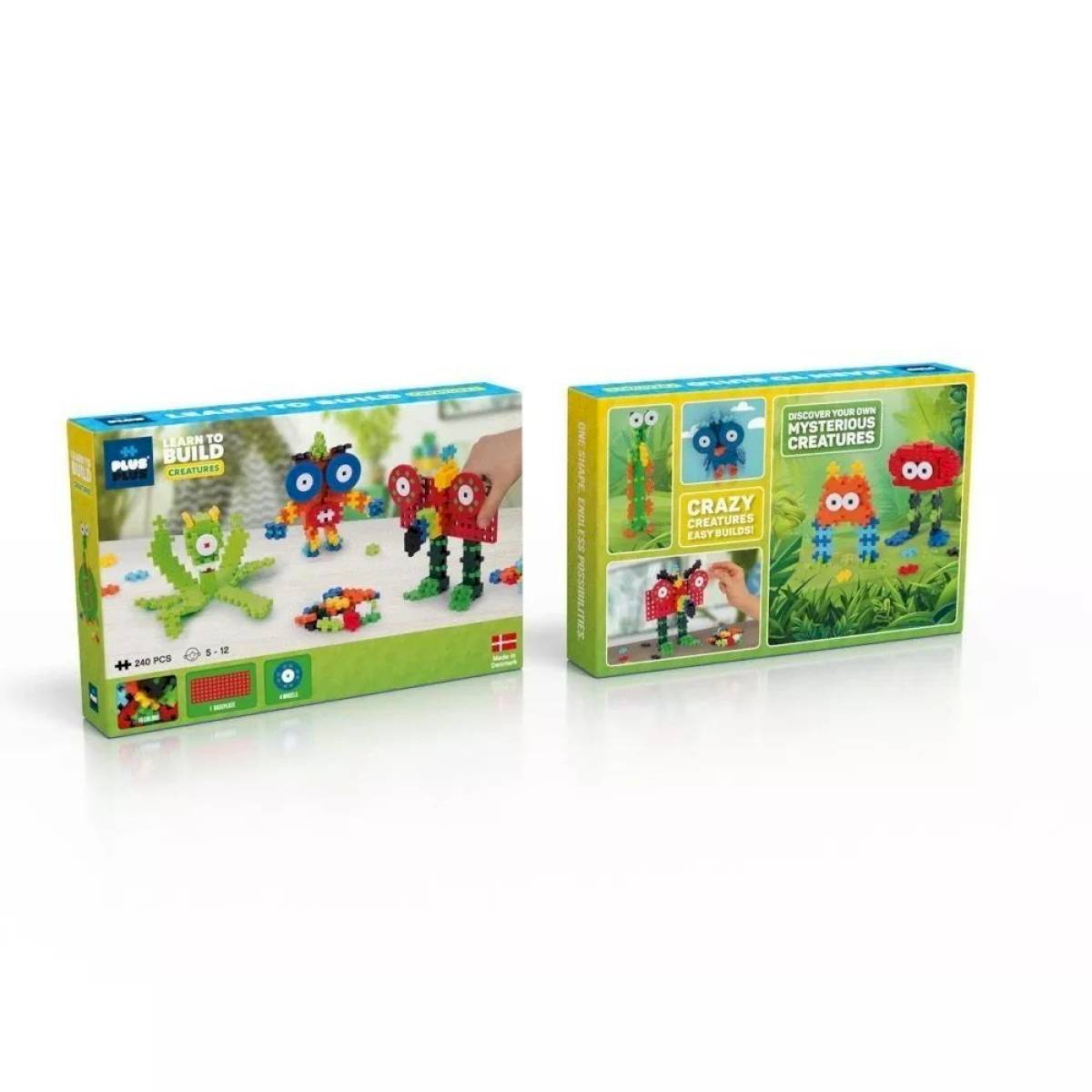 Kit découverte créatures 240 pièces - Plus Plus