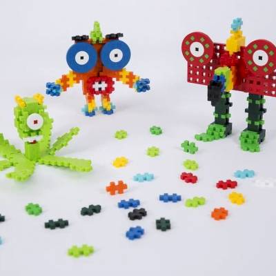 Kit découverte créatures 240 pièces - Plus Plus