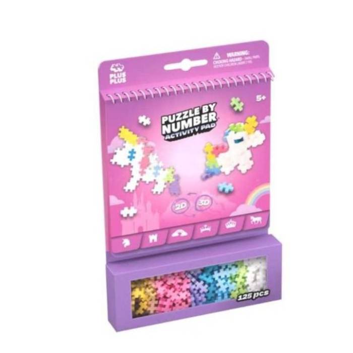 Puzzle by number Conte de fées 125 pièces - Plus Plus