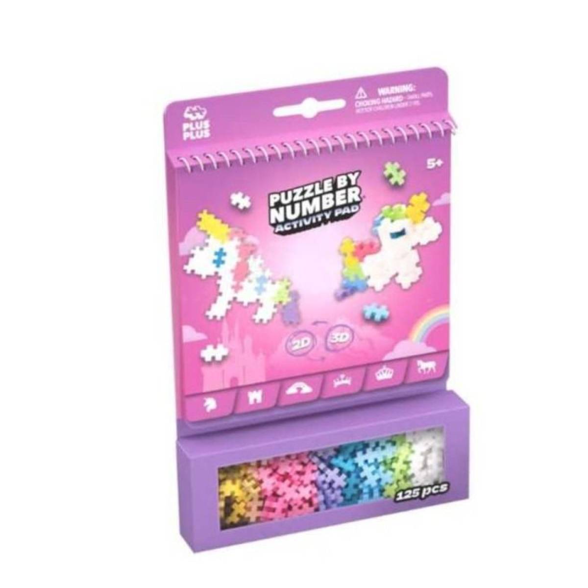 Puzzle by number Conte de fées 125 pièces - Plus Plus