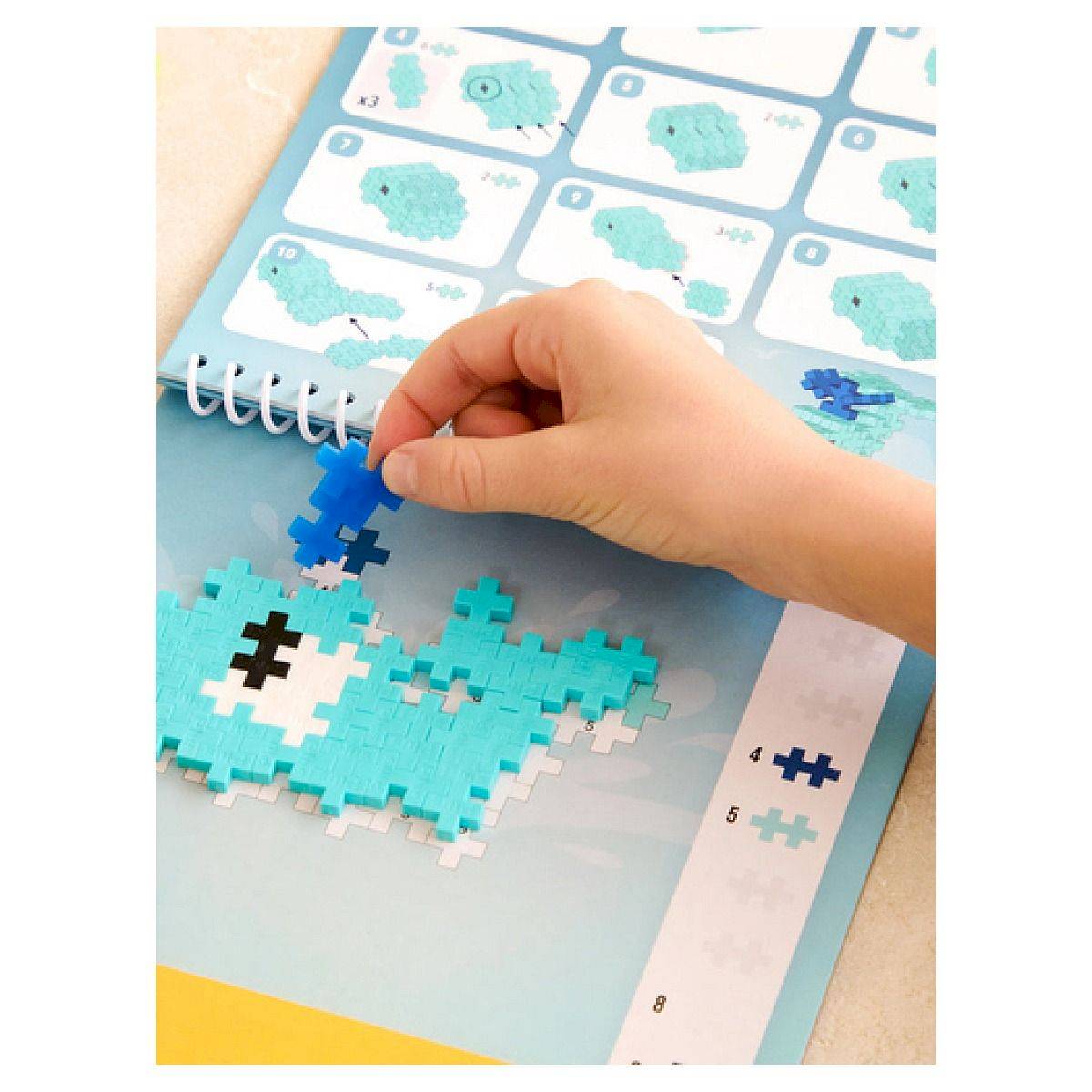 Puzzle by number Océan 125 pièces - Plus Plus