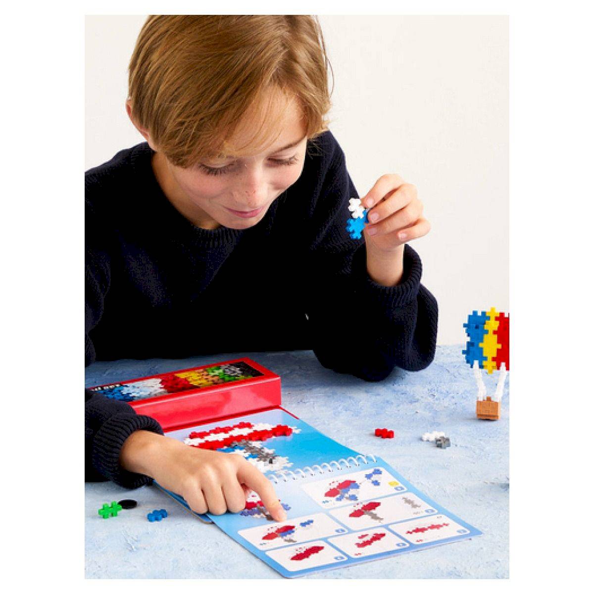 Puzzle by number Transports 125 pièces - Plus Plus