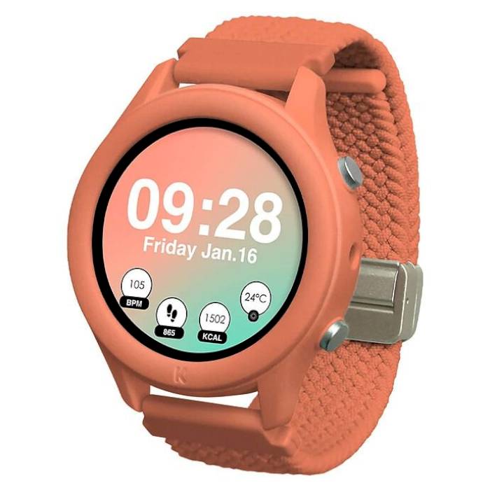 Montre connectée interactive K-watch corail - Kidywolf