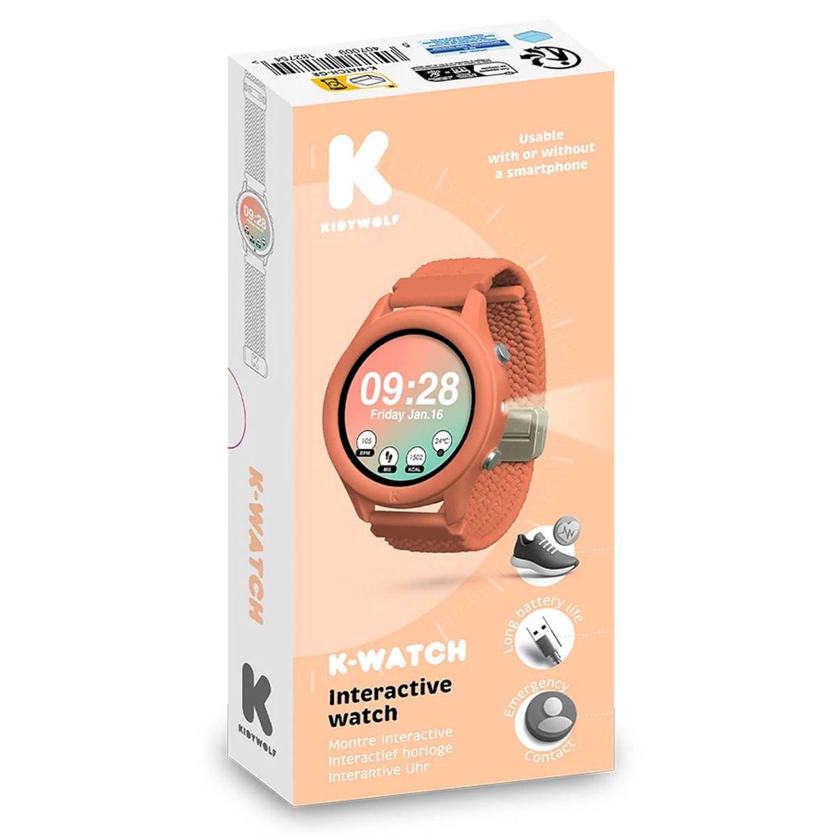 Talkie Walkie vert et orange - Kidywolf(dupliqué)