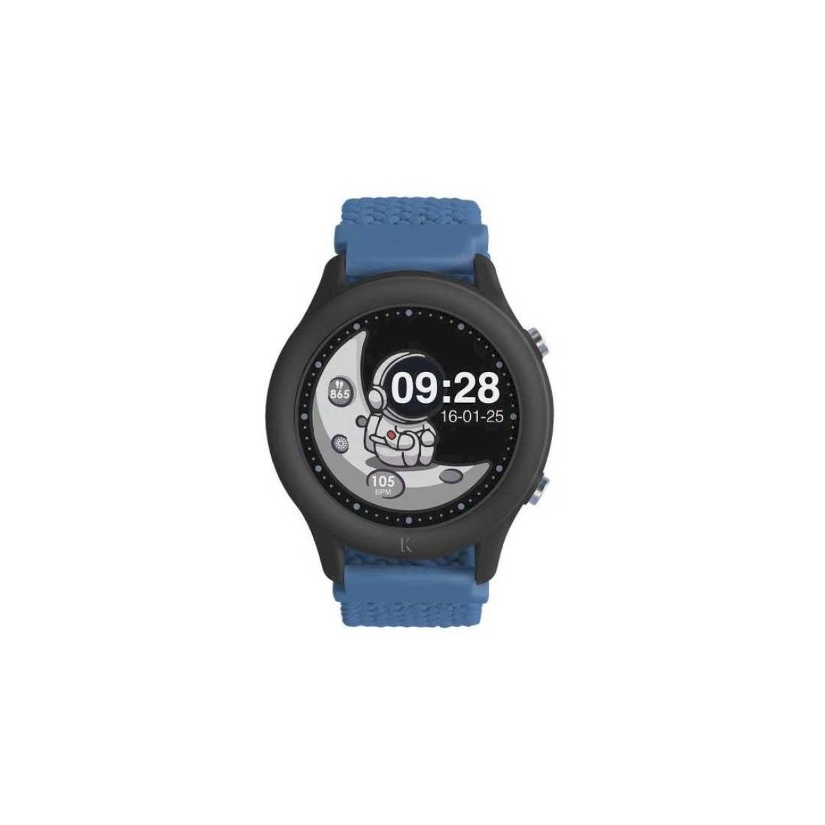 Montre connectée interactive K-watch bleue - Kidywolf