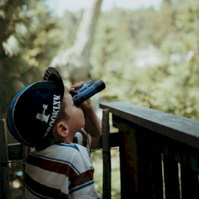 Jumelles pour enfant - Kidybinocular vert