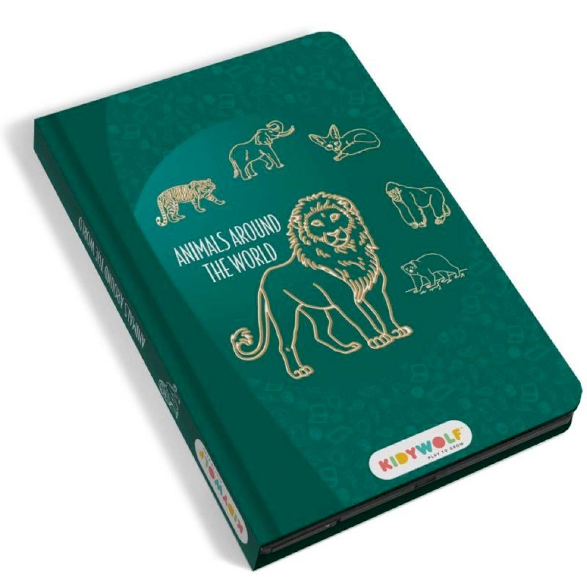 Mini tablette à dessin Kidydraw Animaux autour du monde