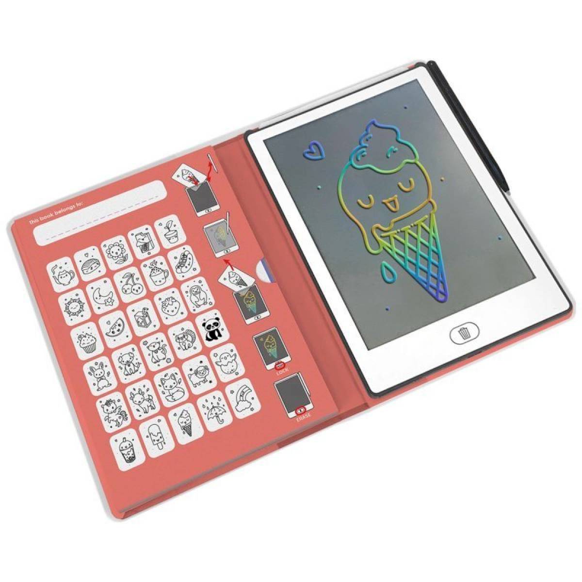 Mini tablette à dessin Kidydraw Animaux autour du monde(dupliqué)