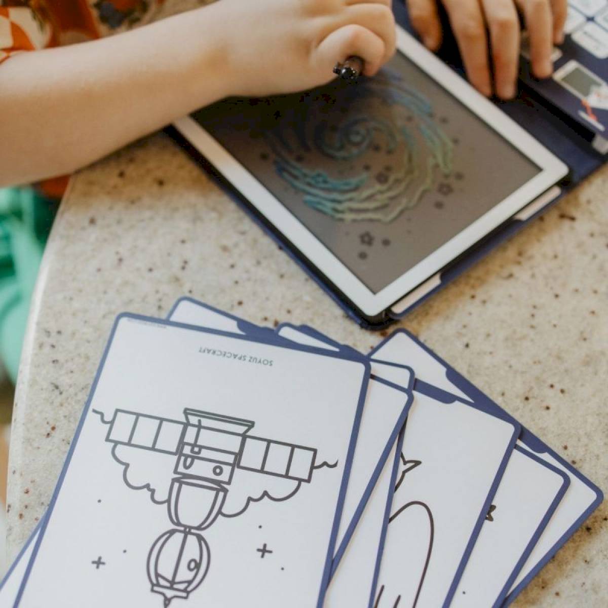 Mini tablette à dessin Kidydraw Galaxie