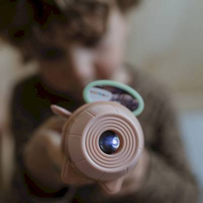 Lampe à histoires A travers le Temps - Kidyslide