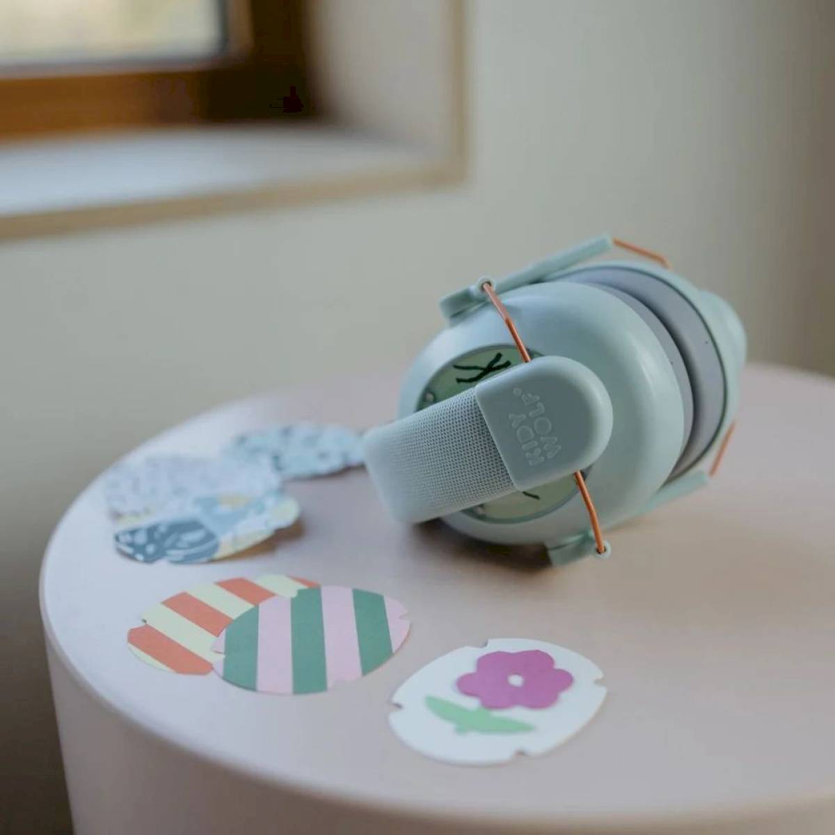 Casque antibruit vert - Kidywolf