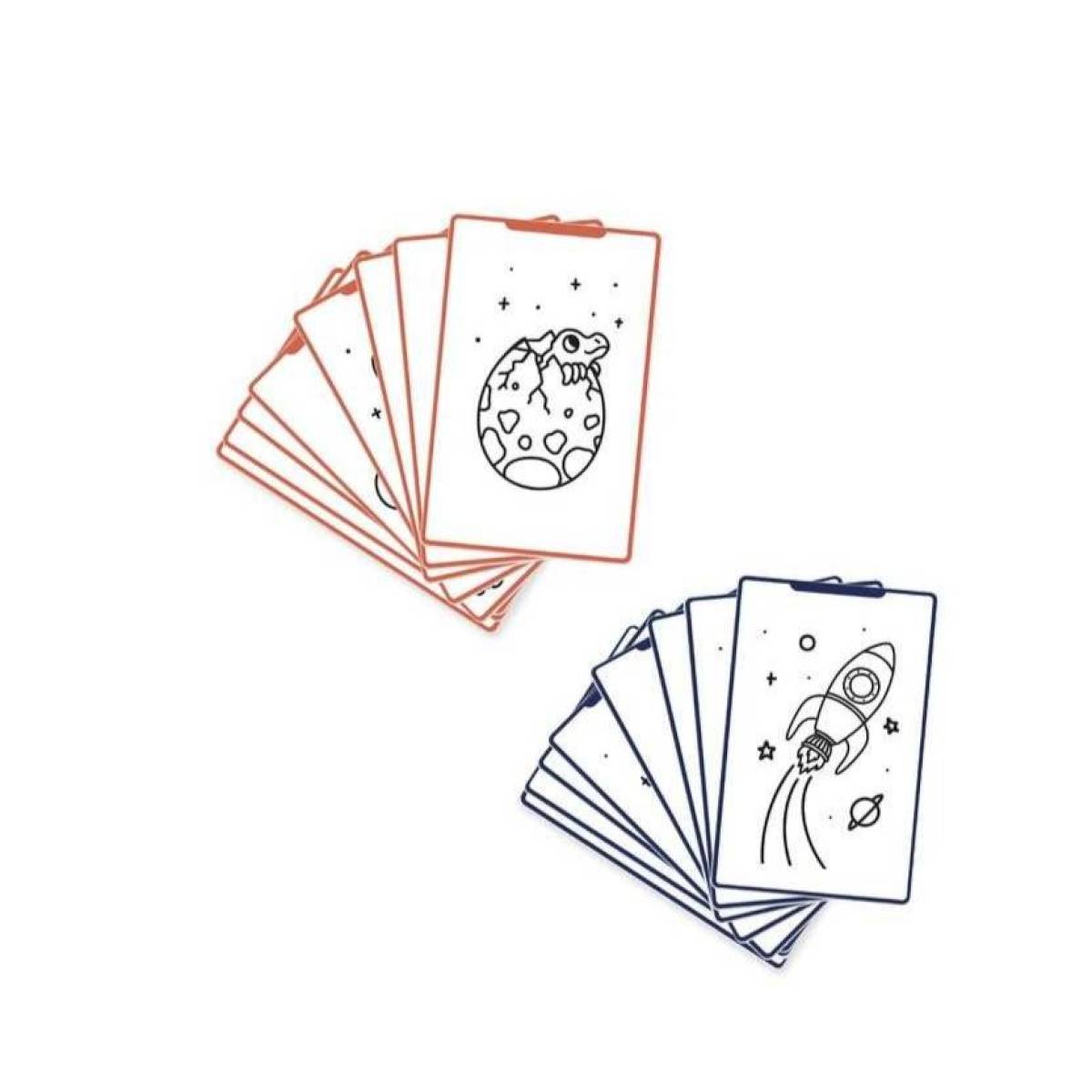 Recharge tablette à dessin Kidydraw mini - Dinosaures et Galaxie