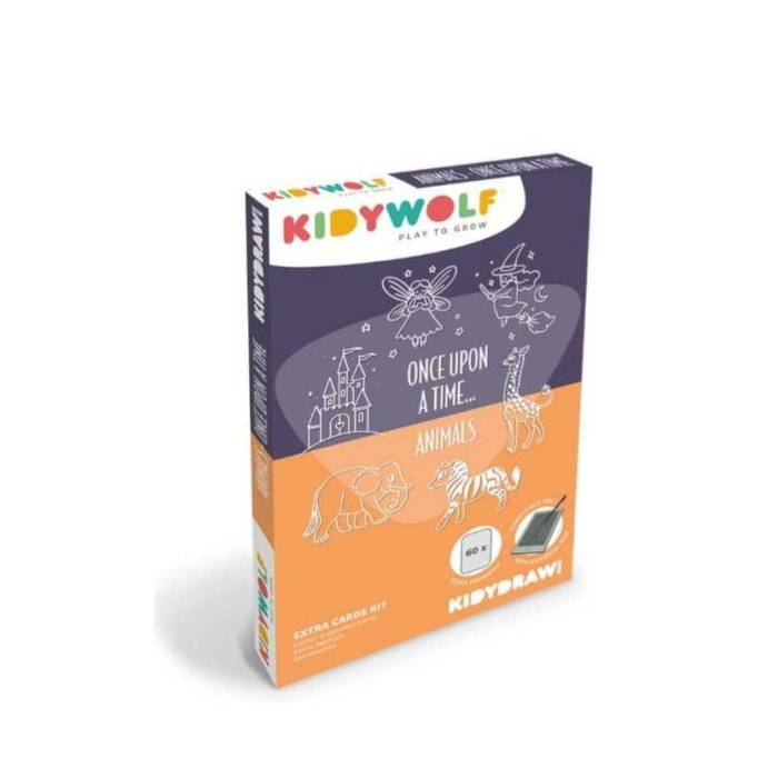 Recharge tablette à dessin Kidydraw mini - Il était une fois et Animaux Recharge tablette à dessin Kidydraw mini - Il était une fois et Animaux