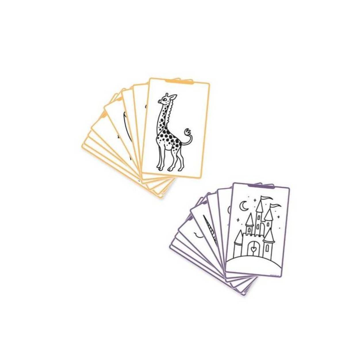 Recharge tablette à dessin Kidydraw mini - Il était une fois et Animaux