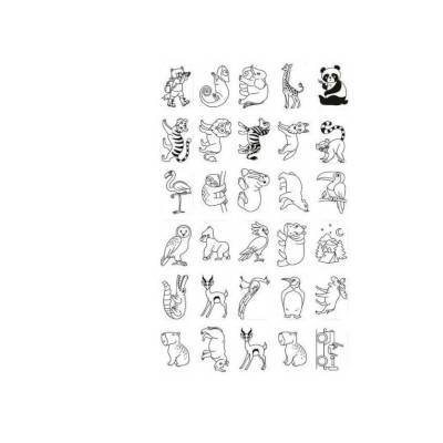 Recharge tablette à dessin Kidydraw mini - Il était une fois et Animaux